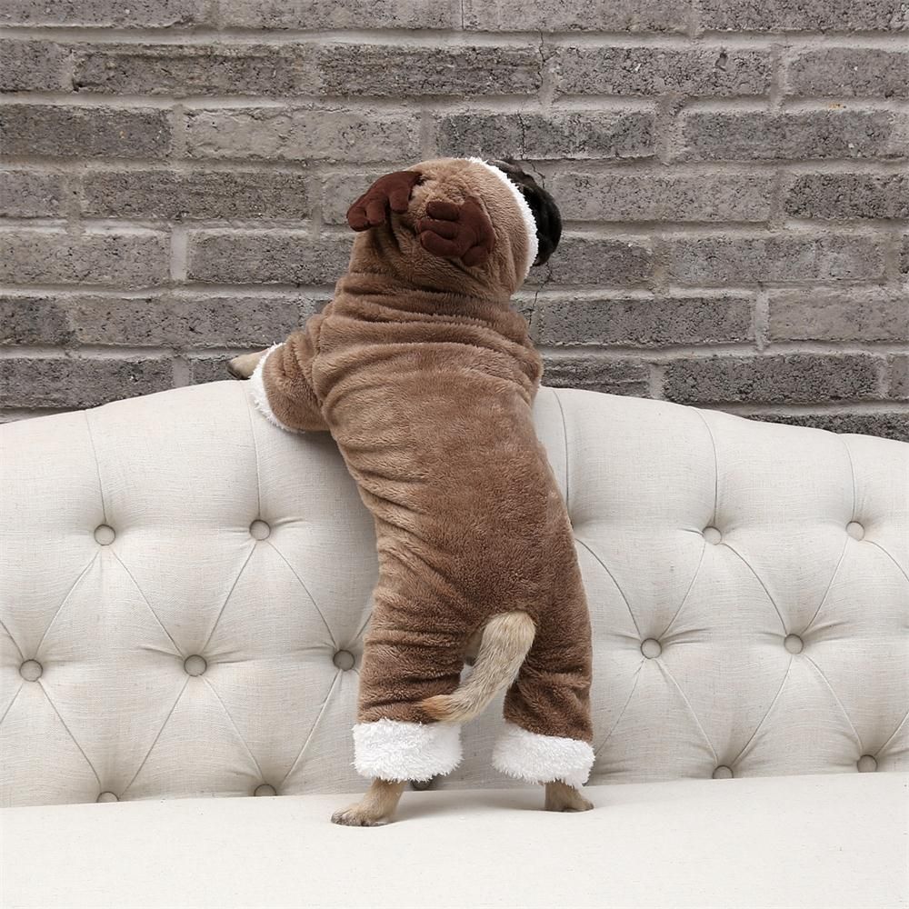 Odd Pet Dog Winter Coat Elk Four Legged Clothes Elk four-legged clothes XXL โ image 3