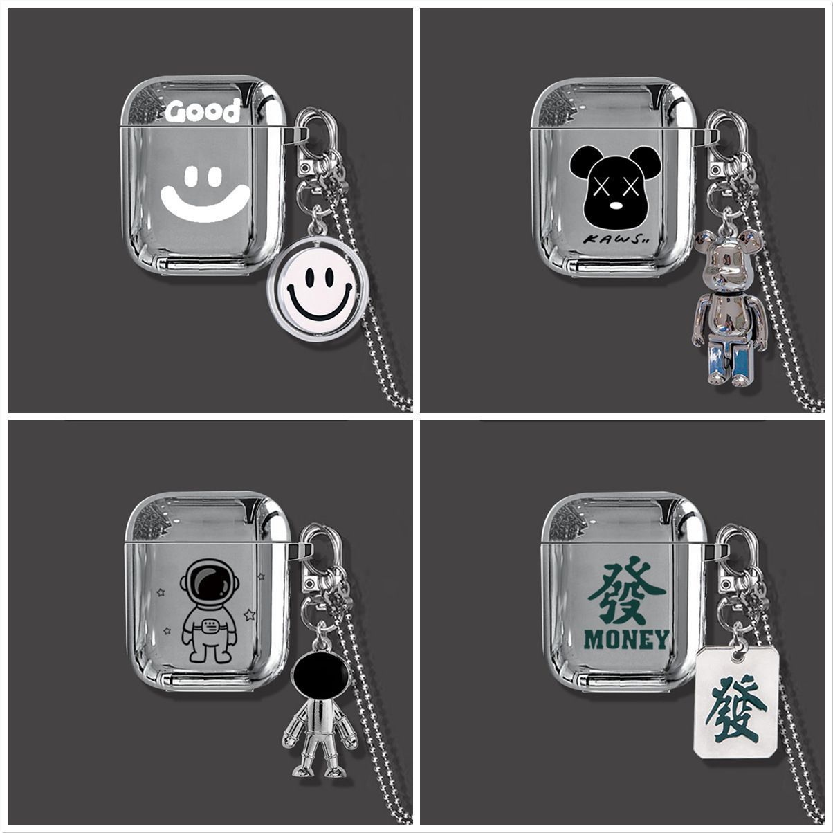 Facai AirPods 3 Case+Keyring+Necklace โ image 2