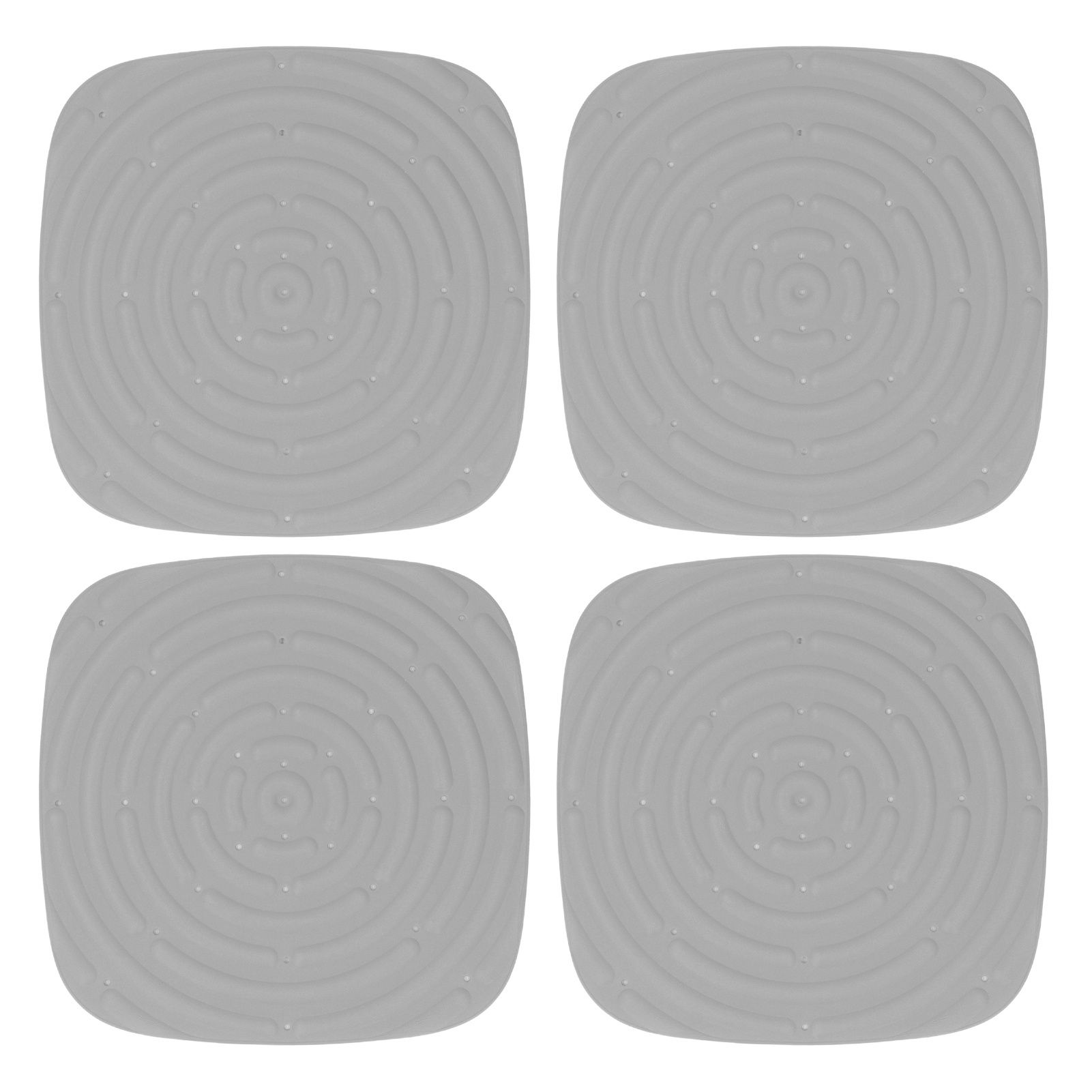 4pcs Chicken Nest Mat Washable Chicken Nesting Pads Nesting Box Pads for Laying Eggs Grey