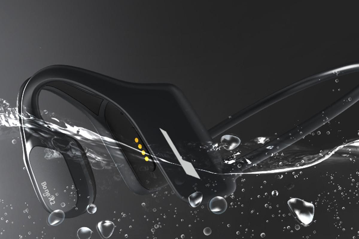 Bone Conduction Headphones Bluetooth Waterproof Sports Headset for Running Cycling Walking - Black โ image 4