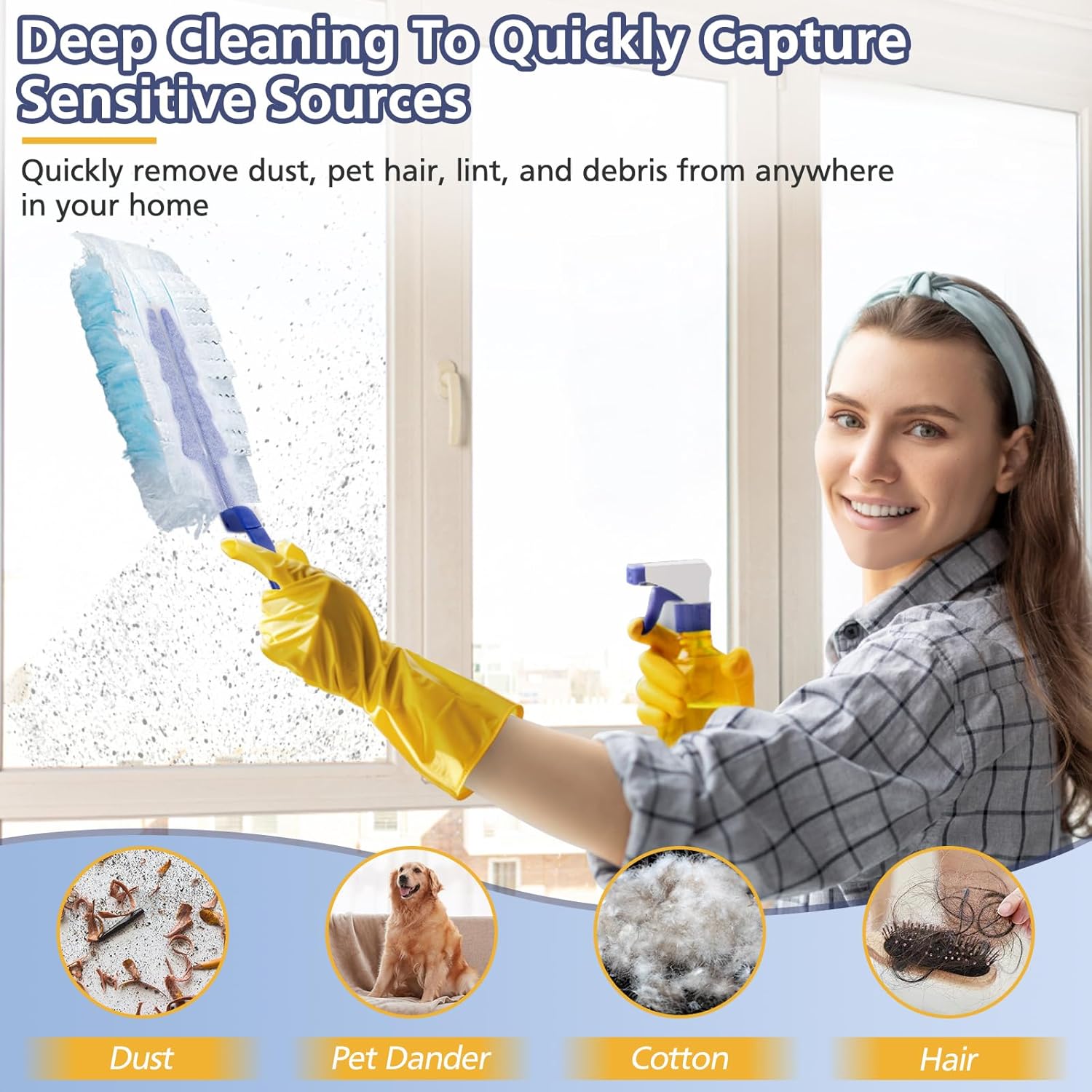 Duster Refills for Swiffer Dusters, 35 Count Disposable Duster Refill Heavy Duty Dusters Refills Replacement Head — image 6