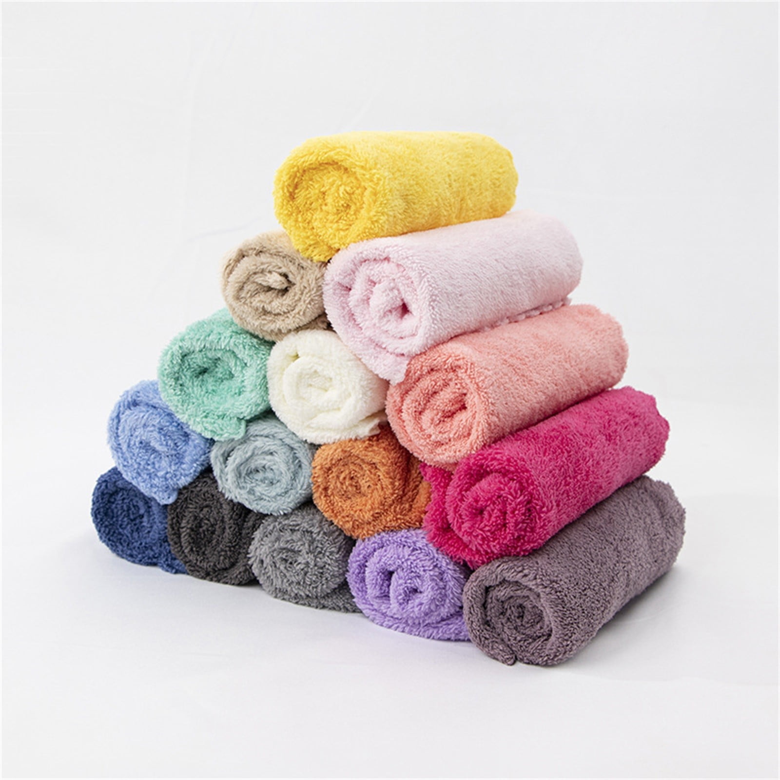 Kitchen Cleaning Supplies, 1 Pack of Fiber Cleaning Cloth Available in 4 Colors (Green/White/Yellow/Black) GNA โ image 2