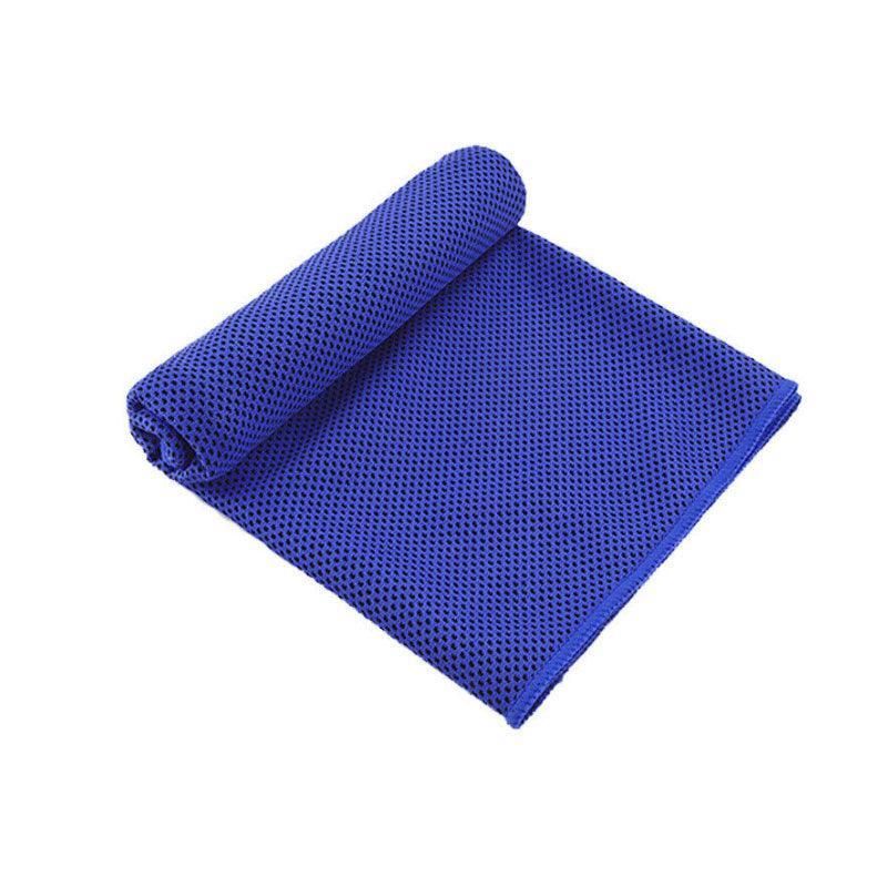 Cooling Towel Sports Ice Scarf Quick Dry Breathable Gym Fitness Golf 1pc - Black — image 3