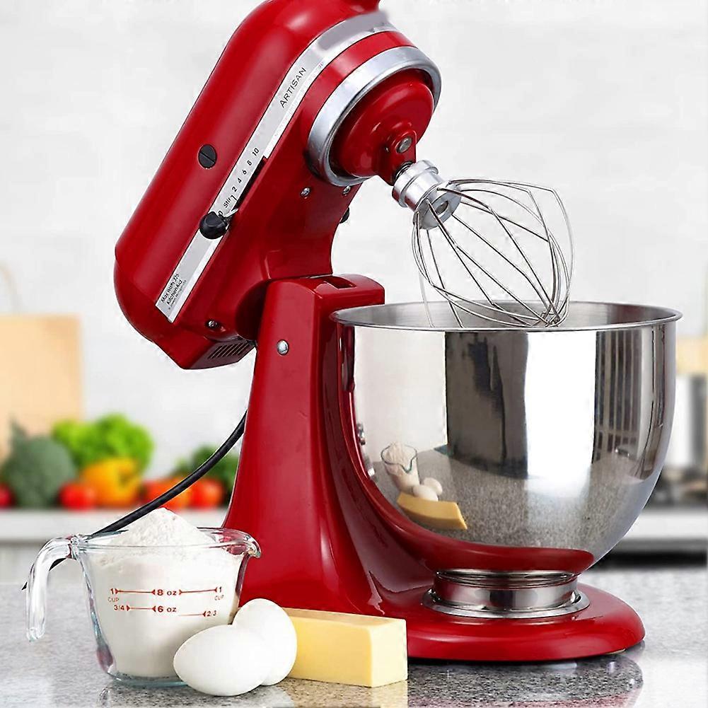 Stainless Steel Bowl for KitchenAid 4.5-5 Quart Tilt Head Stand Mixer, for KitchenAid Mixer Bowl, Di (FMY)_MGF Silver โ image 2