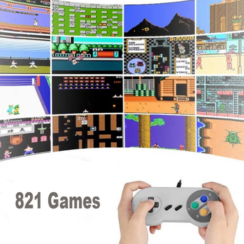 821 Games in 1 HDMI Retro Mini Game Console Classic Video Game with 2 Controller — image 2