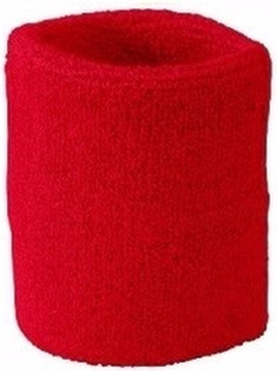 Wristband | Sweatband | Sports Wristband | Sports Band | 1 Piece | 8 x 8 CM | Red — image 5