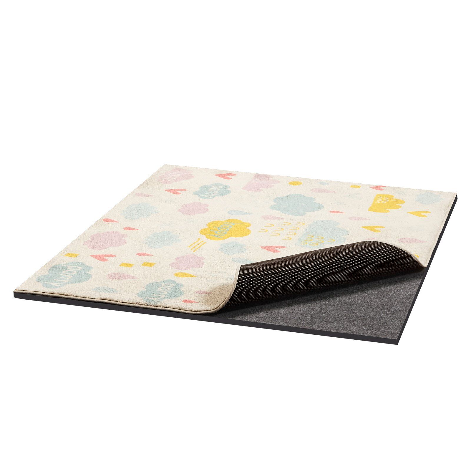 Rug Pad 2.44 × 1.52 m, Non-slip Carpet Area Pad, Finishes, Keeps Carpets in Place