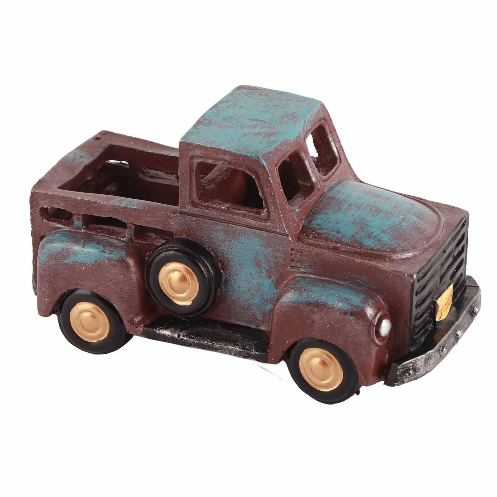 Farmhouse Truck Flower Arrangement Spring and Summer Country Table Decoration Resin Crafts Farmhouse Truck Flower Arrangement โ image 3