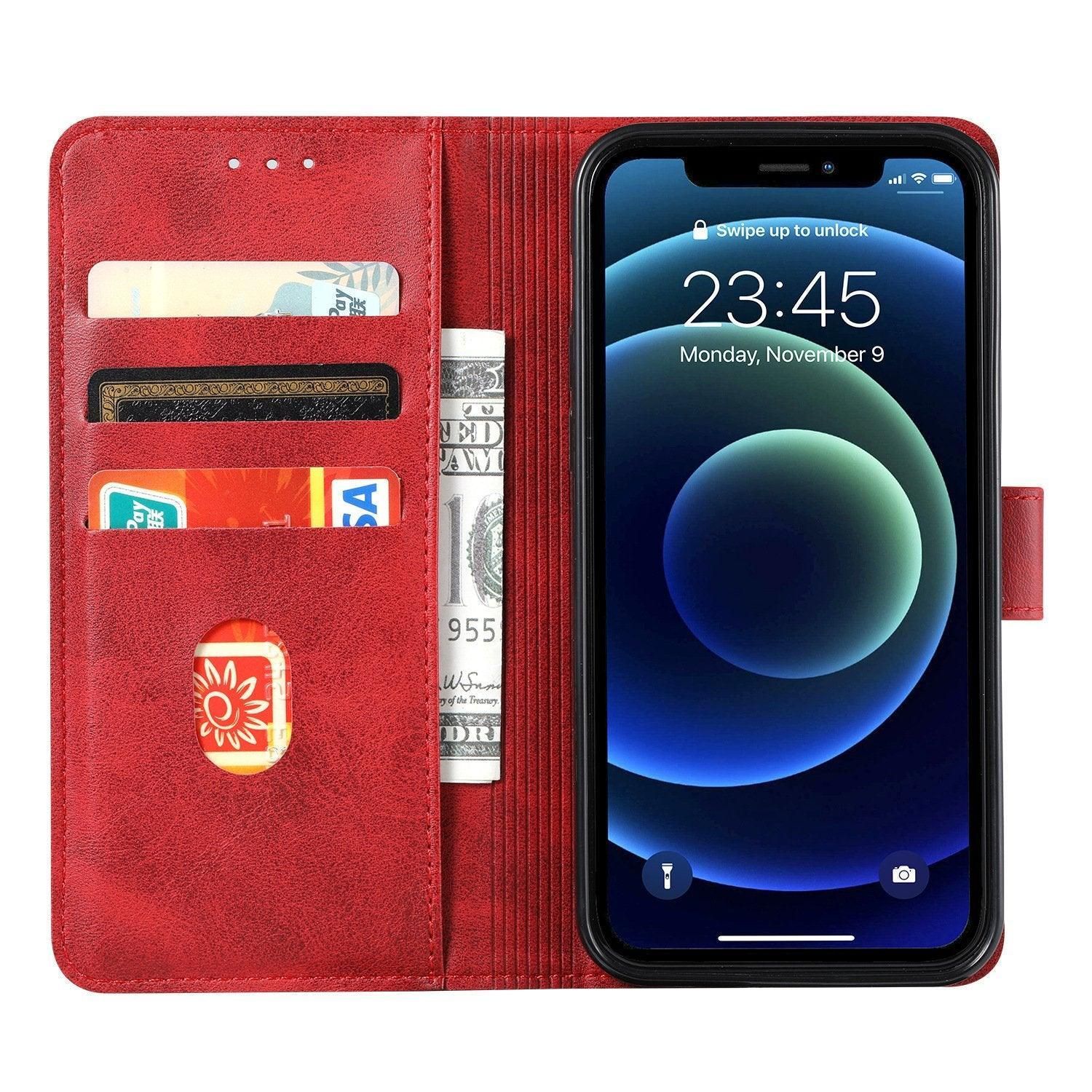 Wallet Leather Flip Case Cover For Iphone 7 8 6 6S Plus X 11 12 13 Pro Xs Max Xr — image 4