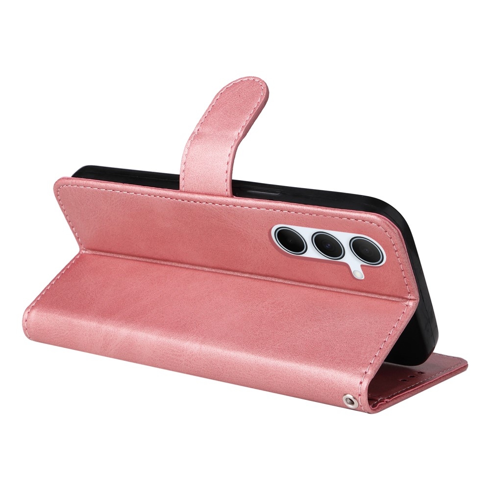 Compatible with Samsung A56 5G Compatible PU Leather Wallet Case Pink — image 5
