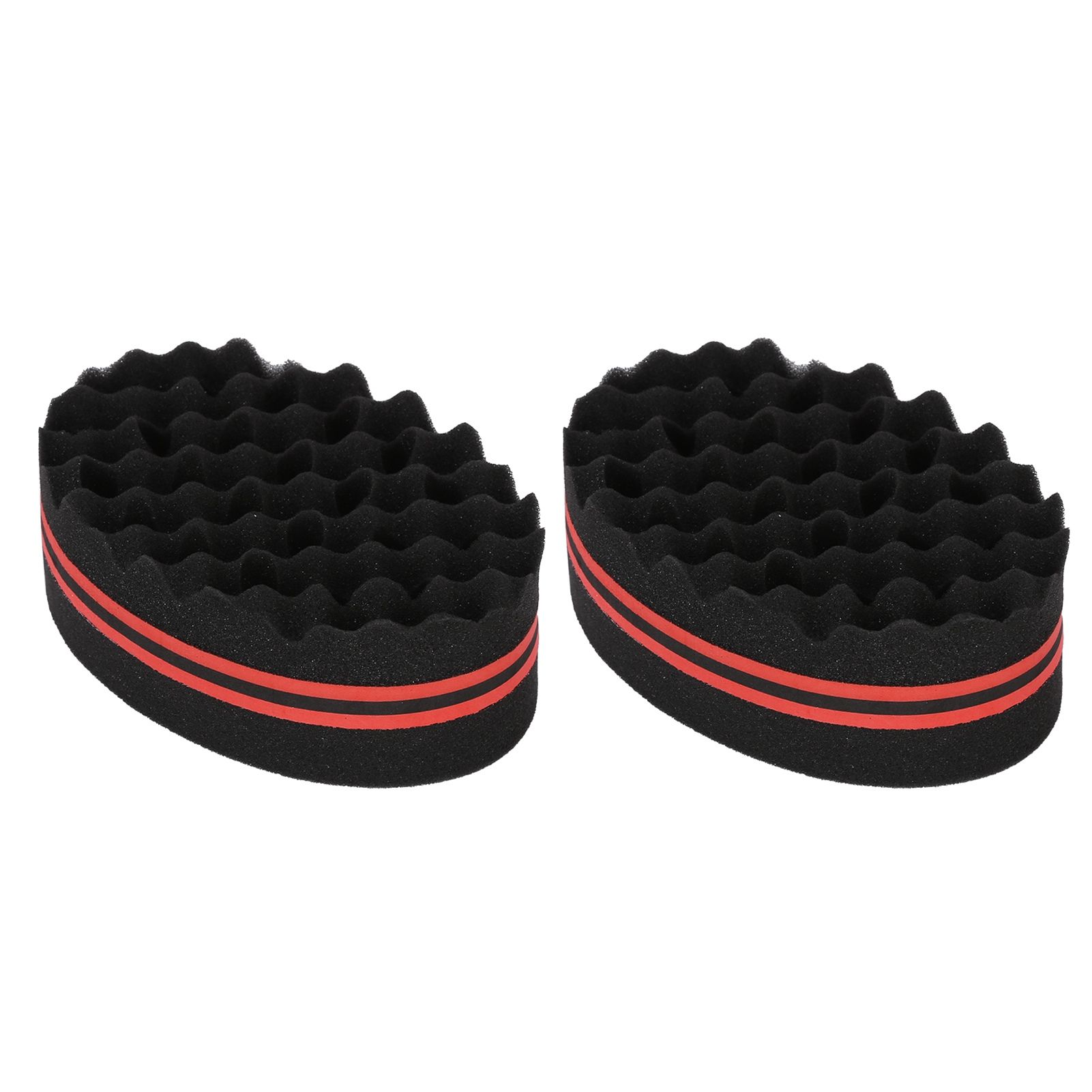 2PCS Double Sided Hair Curl Sponge 22 Hole Wavy Hair Sponge Brush Styling Tools for Home Salon โ image 4