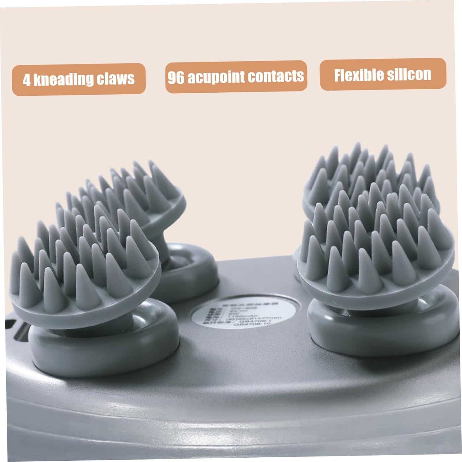 Electric Scalp Massager Cordless Waterproof 3 Modes for Hair and Body Relaxation — image 2