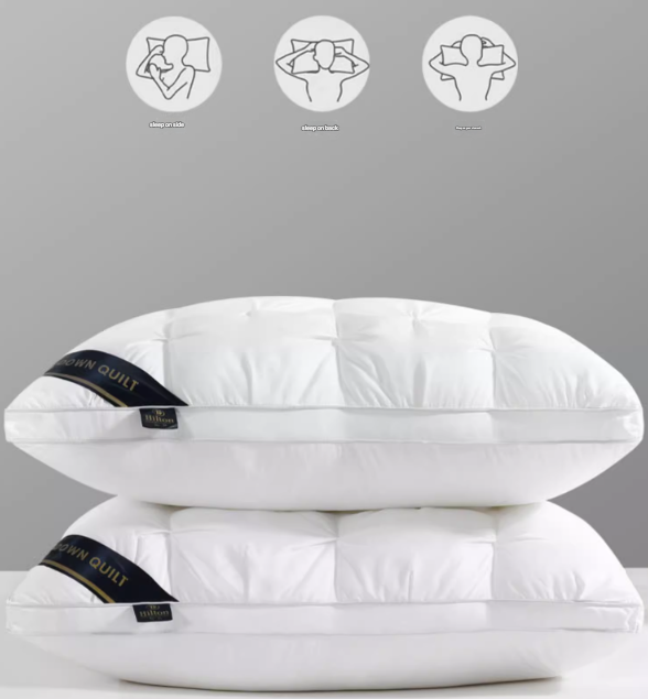 Pink Luxury Adjustable Bed Pillow Set (2-Pack) - Hotel Quality Down Alternative for Ultimate Neck Support & Comfort — image 2