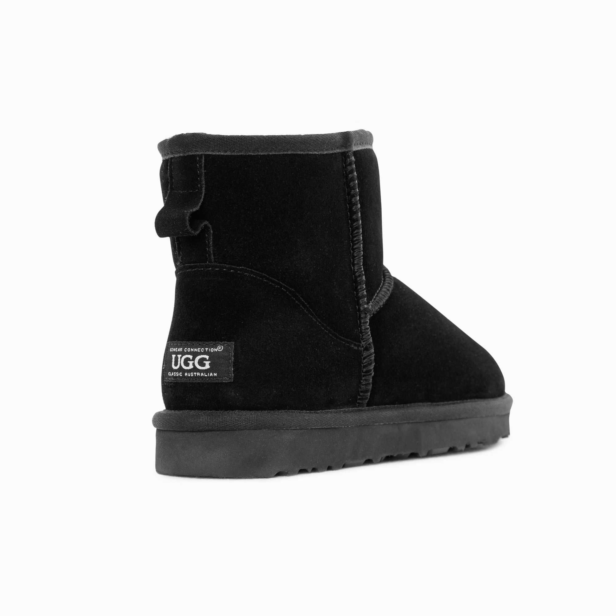 Ugg Boots Genuine Australian Sheepskin Unisex Mini Classic Suede (Black, EU43) โ image 2
