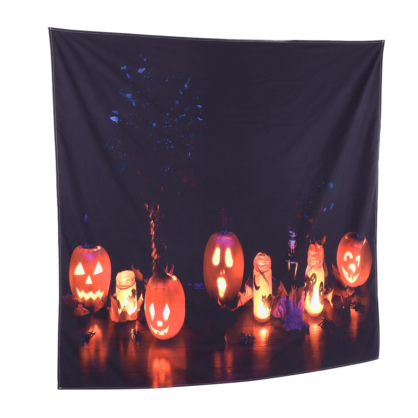 Halloween Tapestry Decorative Wall Hanging Carpet for Bedroom Living Room Office Festival230x180cm / 90.6x70.9in โ image 4