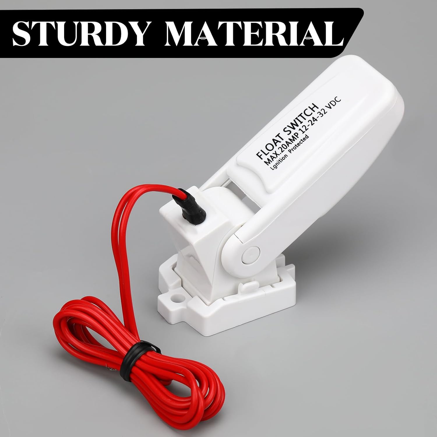 Landhoow Automatic Boat Bilge Pump Float Switch, 12v 24v 32v Bilge Float Switch Moisture Tight Seals for Automatic Electric Water Pump Accessories Ignition โ image 5
