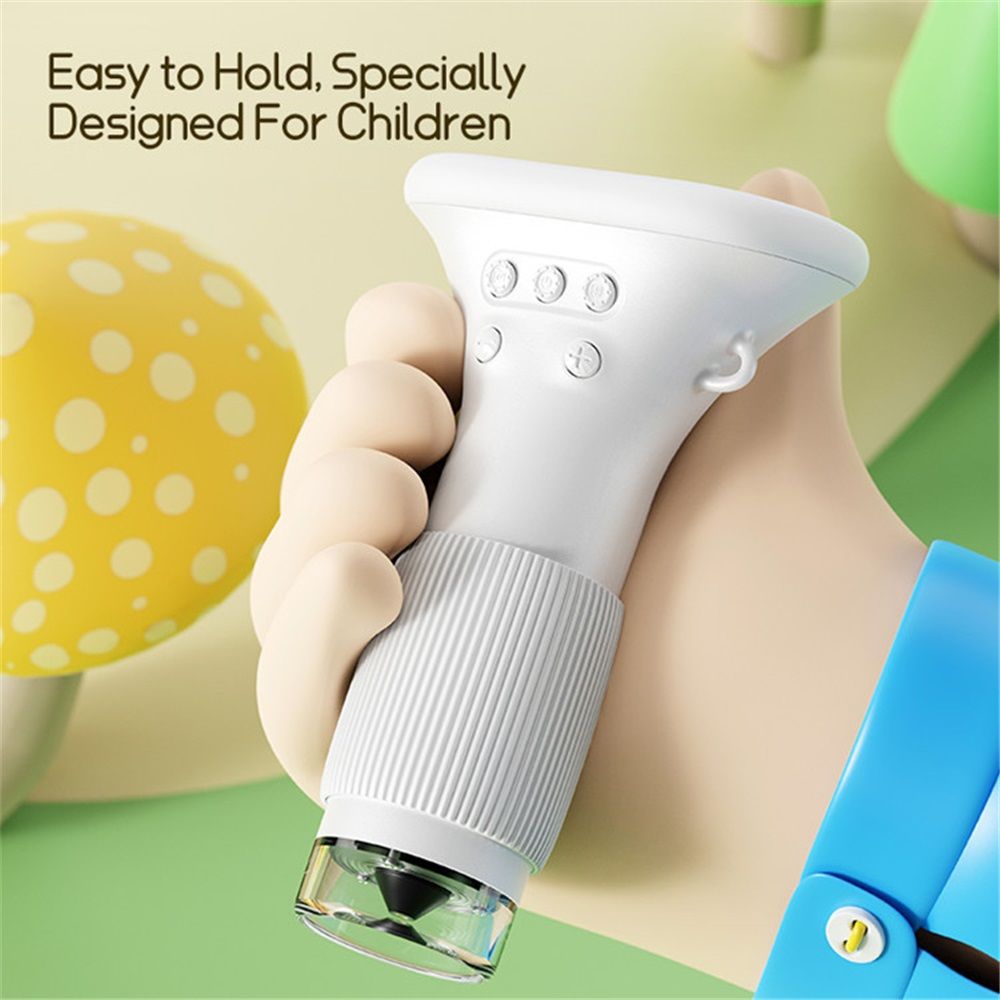 Microscope for Kids, 2" IPS Screen 1000X Handheld Digital Microscopes HD Pocket Portable Mini USB Microscope Camera, PC Compatible, Science Edu Fun Birthday โ image 4