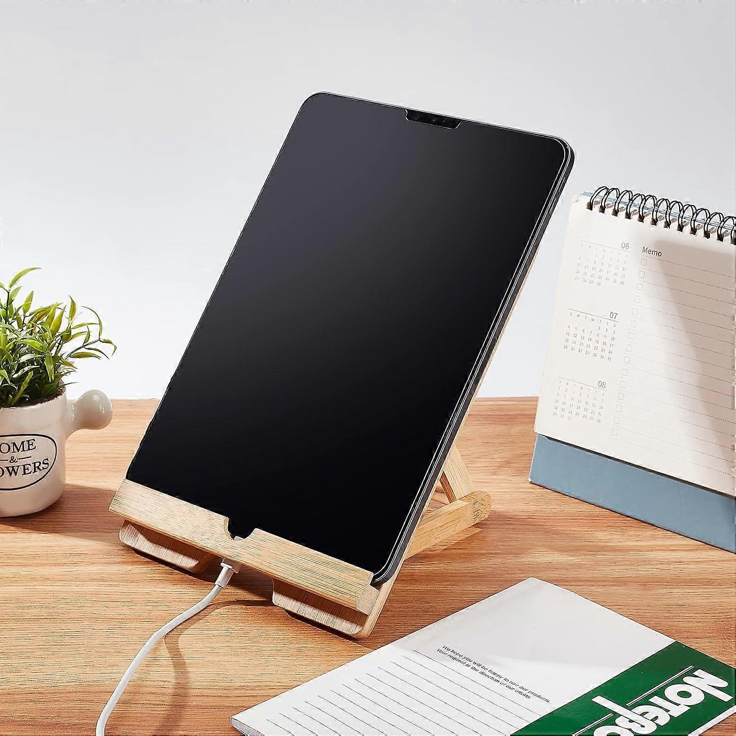 Bamboo Adjustable Foldable Tablet & Book Stand โ image 5