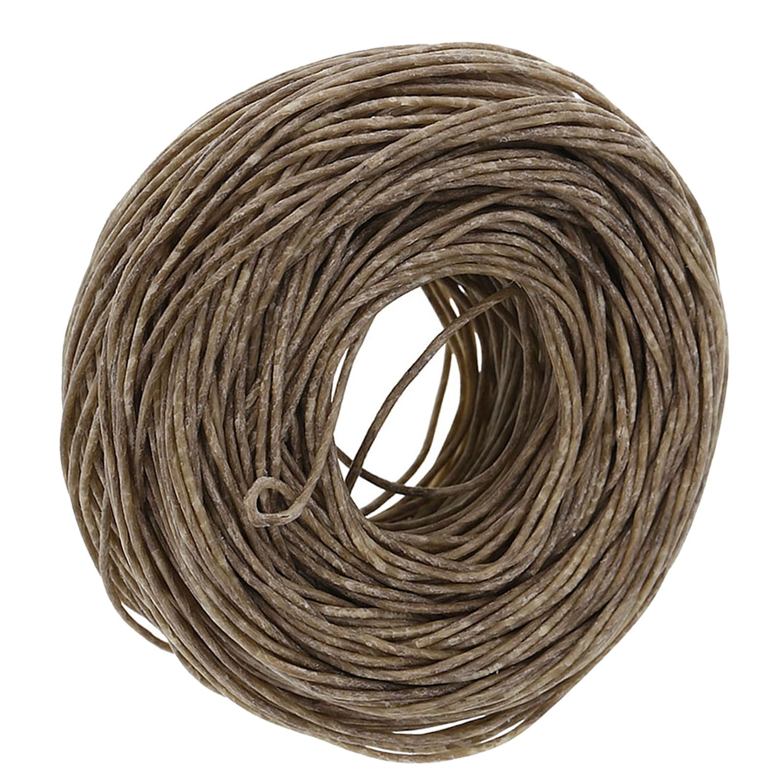61m Organic Hemp Candle Wick Core with Pure Bee wax for DIY Oil Lamp Dark โ image 3