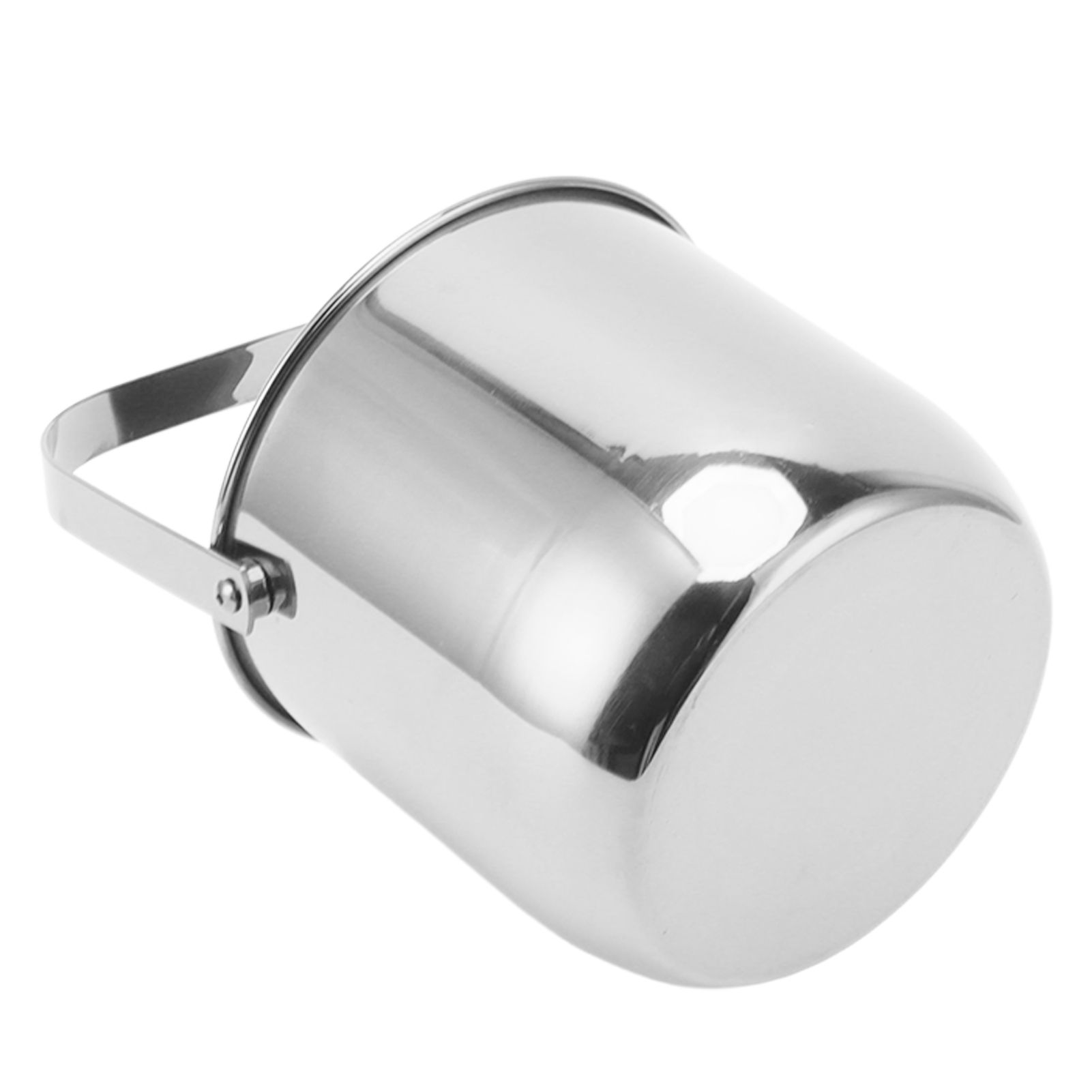 KTV Bar Commercial Thickened Ice Bucket Stainless Steel Double Insulation Ice Bucket Wine Champagne Beer Ice Bucket Silver โ image 3