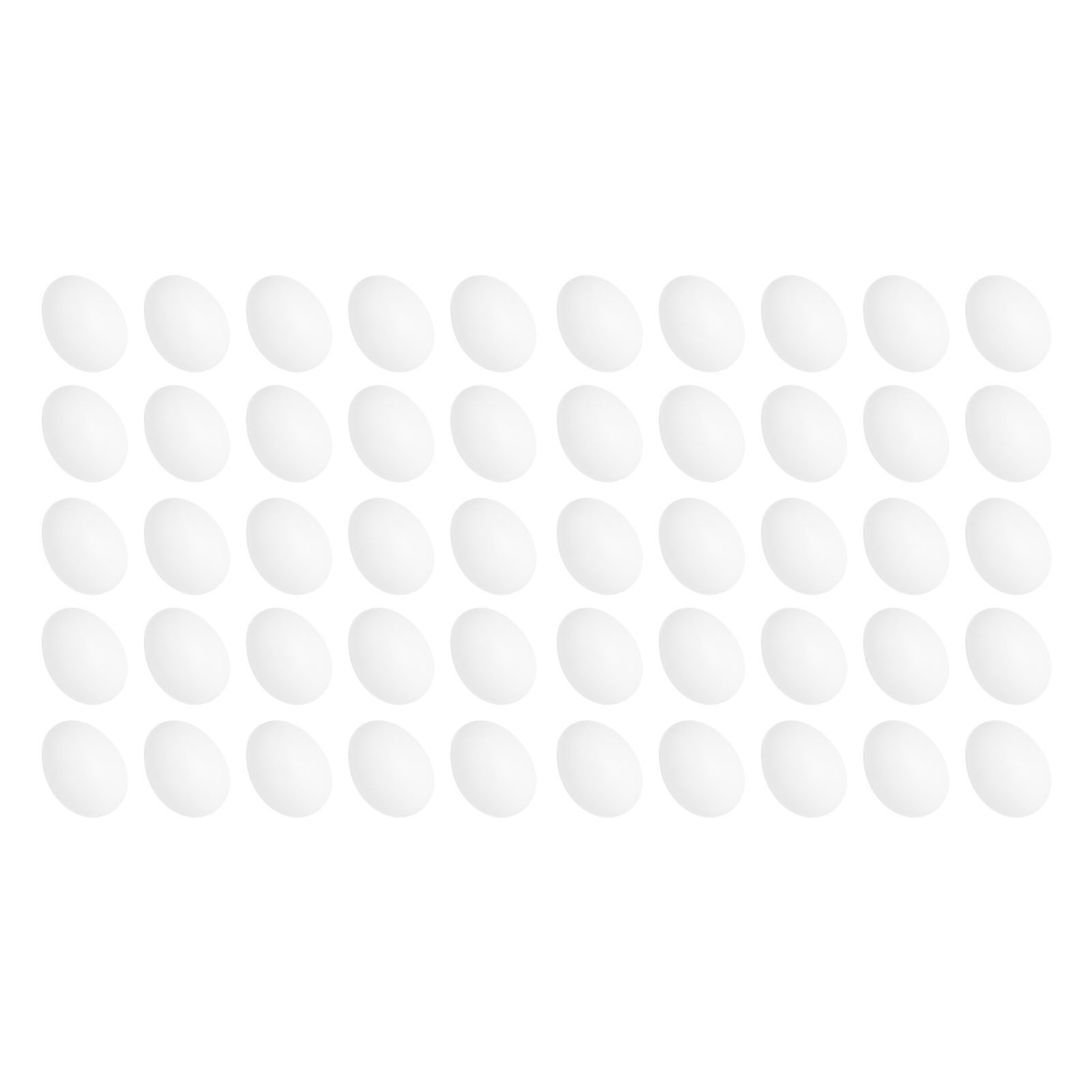 50pcs Plastic Fake Pigeon Egg Solid Fake Egg Simulation Hatching Breeding Supplies for Birds — image 5