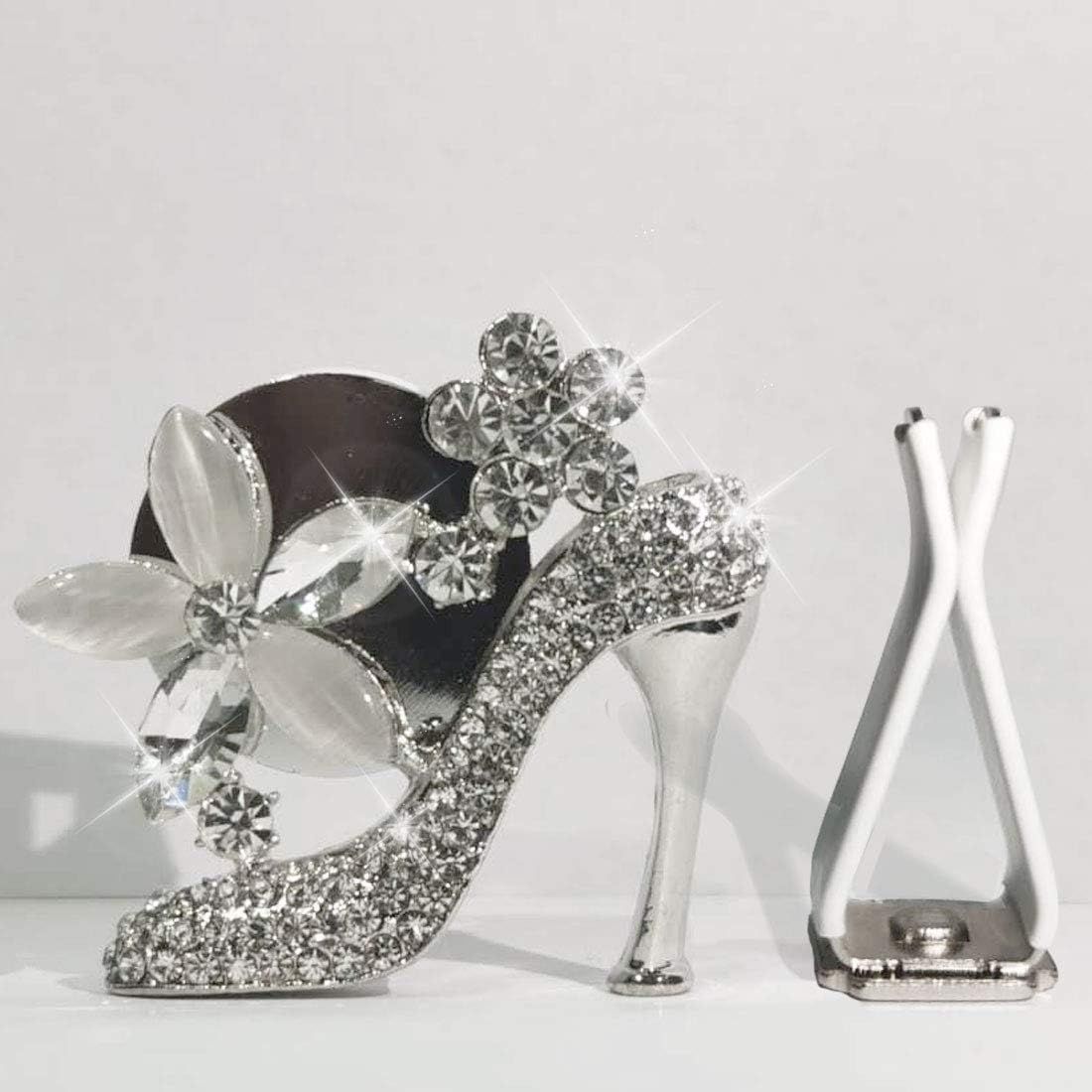 Crystal High Heel Shoe & Magic Bag Car Air Vent Clip Charm Bling sparkly bedazzled rhinestone Car Bling Accessories, Car Interior Decoration Charm, Rhinestone — image 5
