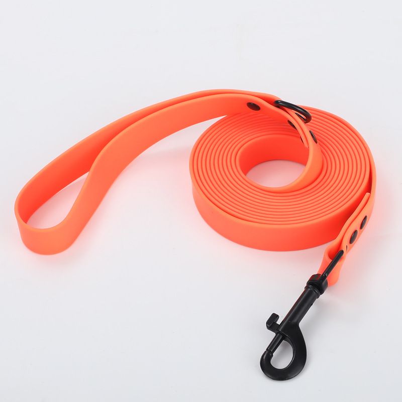 Pet Leash Roommate PVC Waterproof Dog Training Rope black 1.5m*2.0cm — image 5