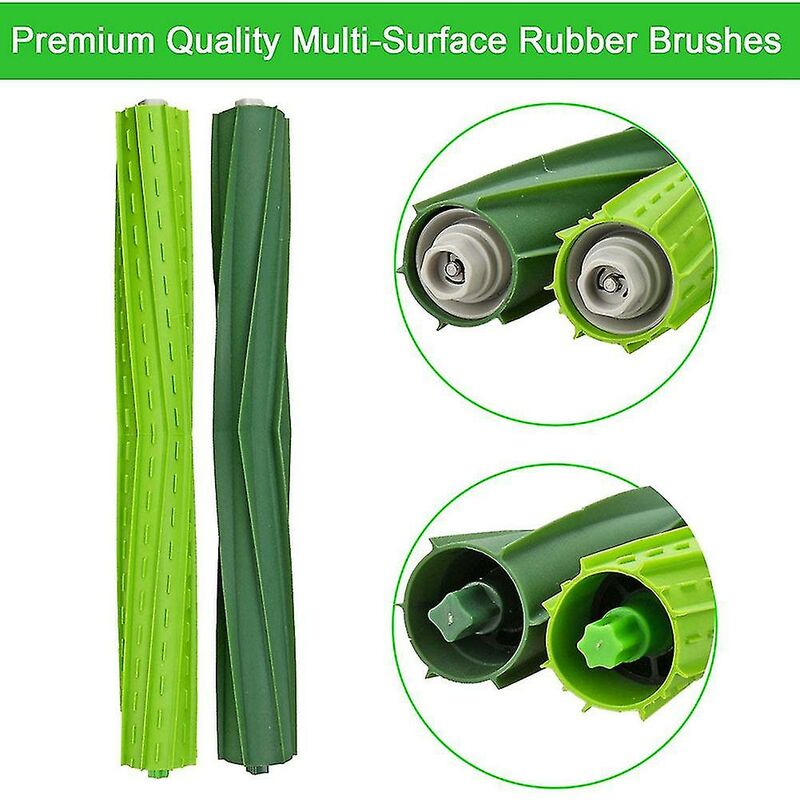 For Irobot ROomba S9(9150) S9+ S9 Plus Hepa Filter Side ROller Brush — image 3