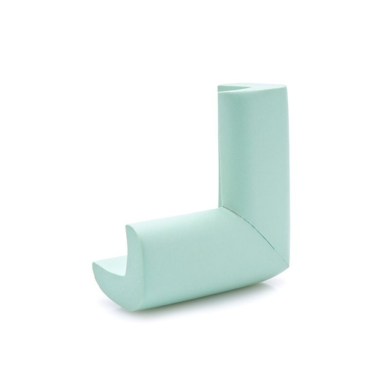 Edge Protectors, 4Pack U Foam Safety Bumper W Self-Adhesive Tape Furniture Corner Table Edge Guard, 2.16"x1.38"x0.315", Green โ image 2