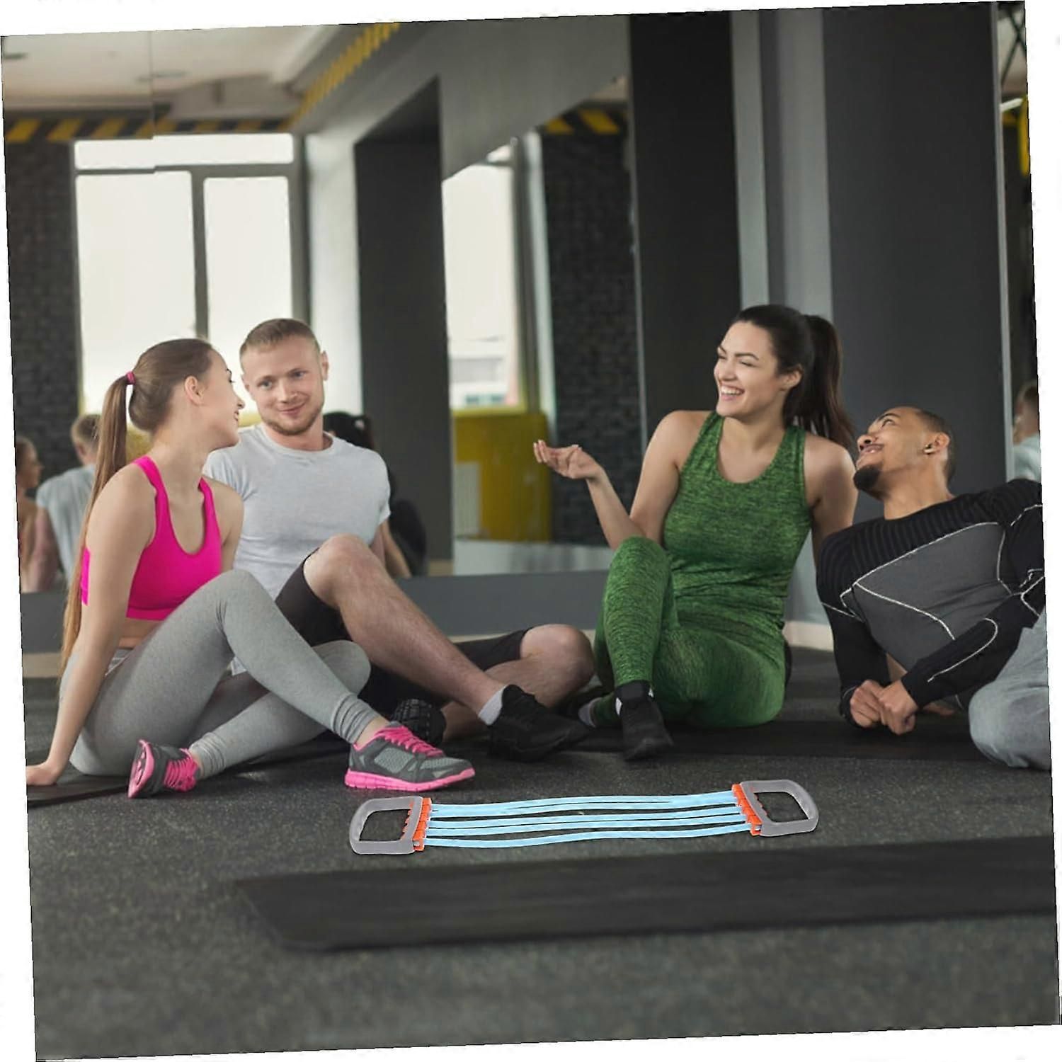 Adjustable Chest Expander with Removable Resistance Bands for Upper Body Strength Training at Home โ image 3