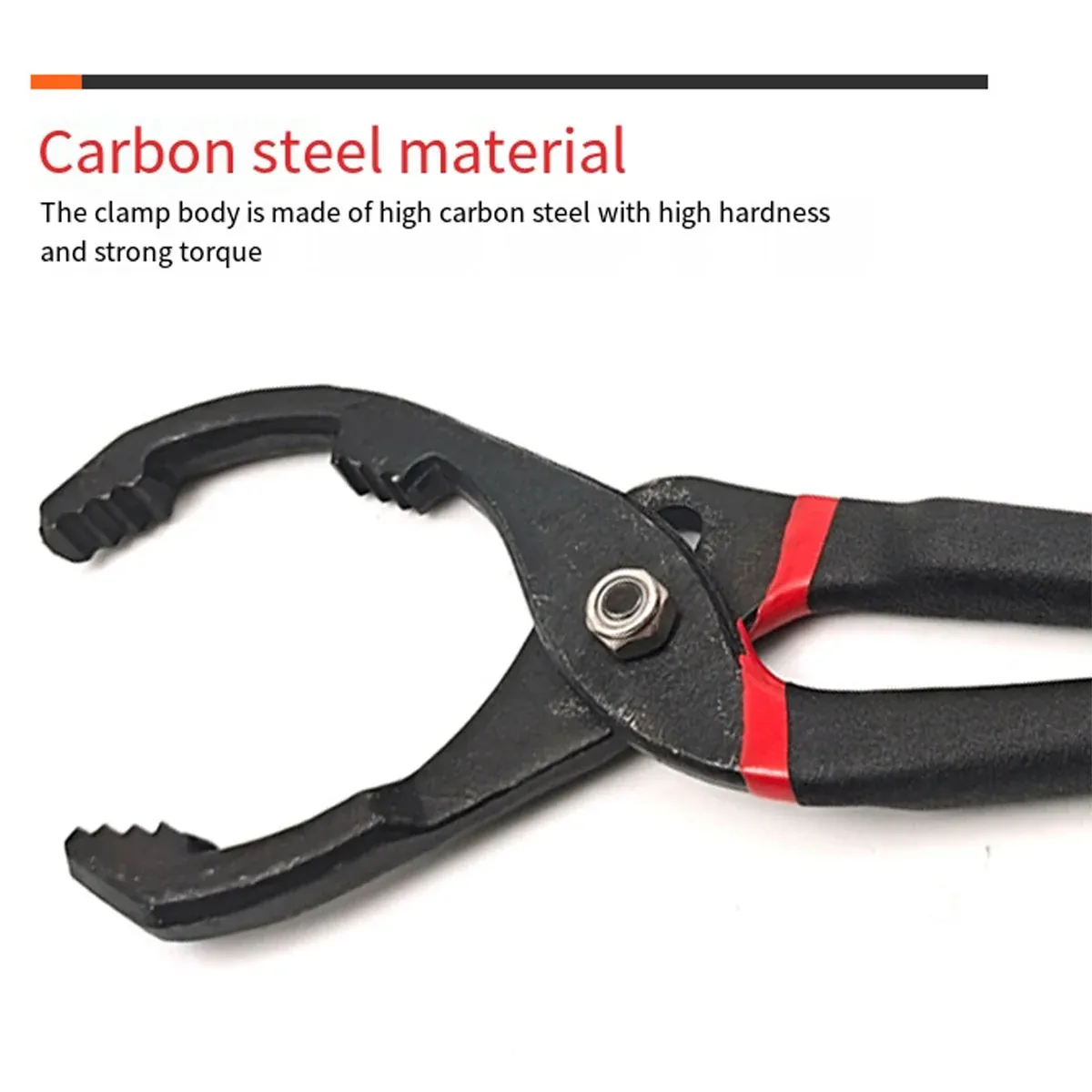 Oil Filter Pliers Wrench 10/12 Inch Heavy Duty Spanner Tool for Car Repair - 12inches — image 4