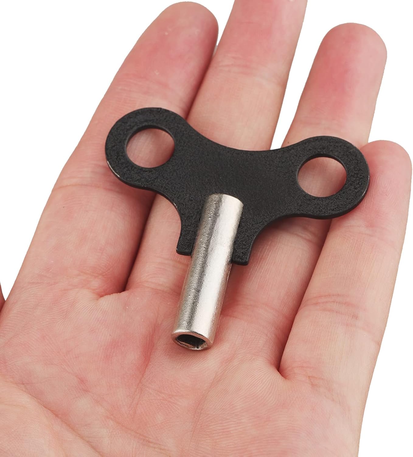 2 Pack Clock Winding Key #9 4.5mm, Antique Clock Winding Key Set for Wall Clocks, Alarm Clocks and Wind Chain Repair (4.5mm & 0.177 Inch Hole) โ image 2