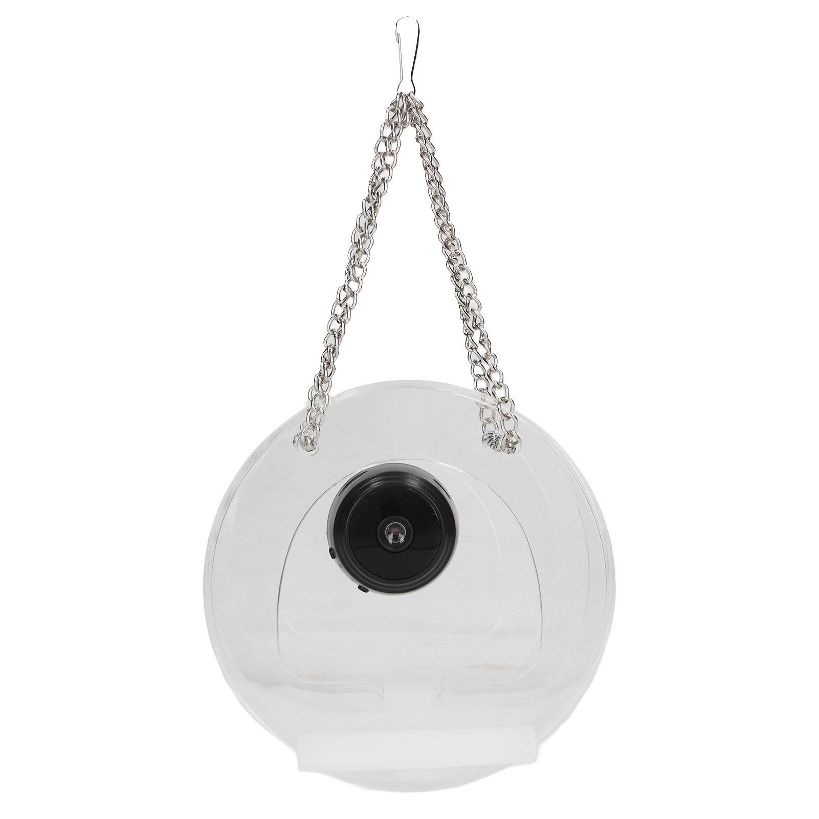 Smart Camera Bird Feeder Real Time Monitoring Hanging Bird Feeders for Outdoors Garden Round โ image 2