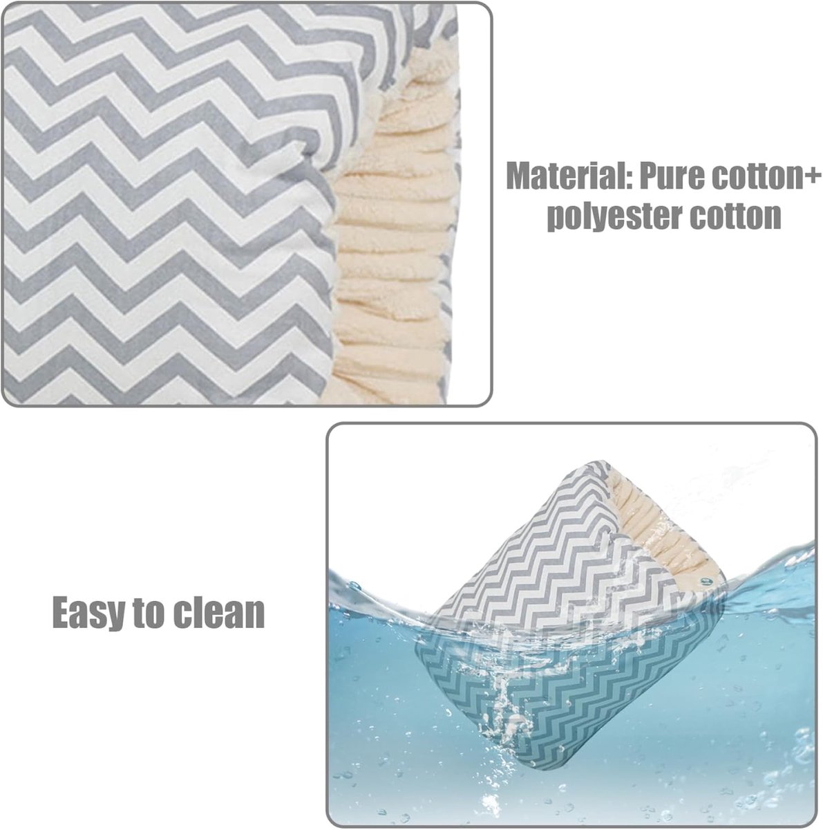 Nursing Pillow - Cotton - Arm Pillow - Nursing Pillow - Cotton Nursing Pillow - Skin-friendly Mini Arm Pillow, Nursing Pillow (suitable for bottle feeding) — image 2
