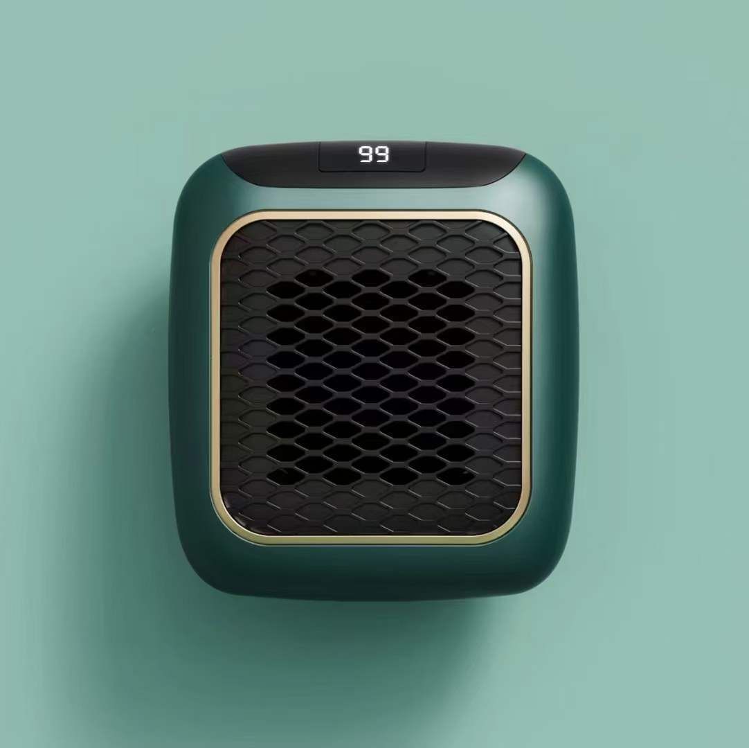 Wall-Mounted Heater Mini Electric Heater Office Heater Home Heater Fast Heating - Blue - Size Australian standard — image 4