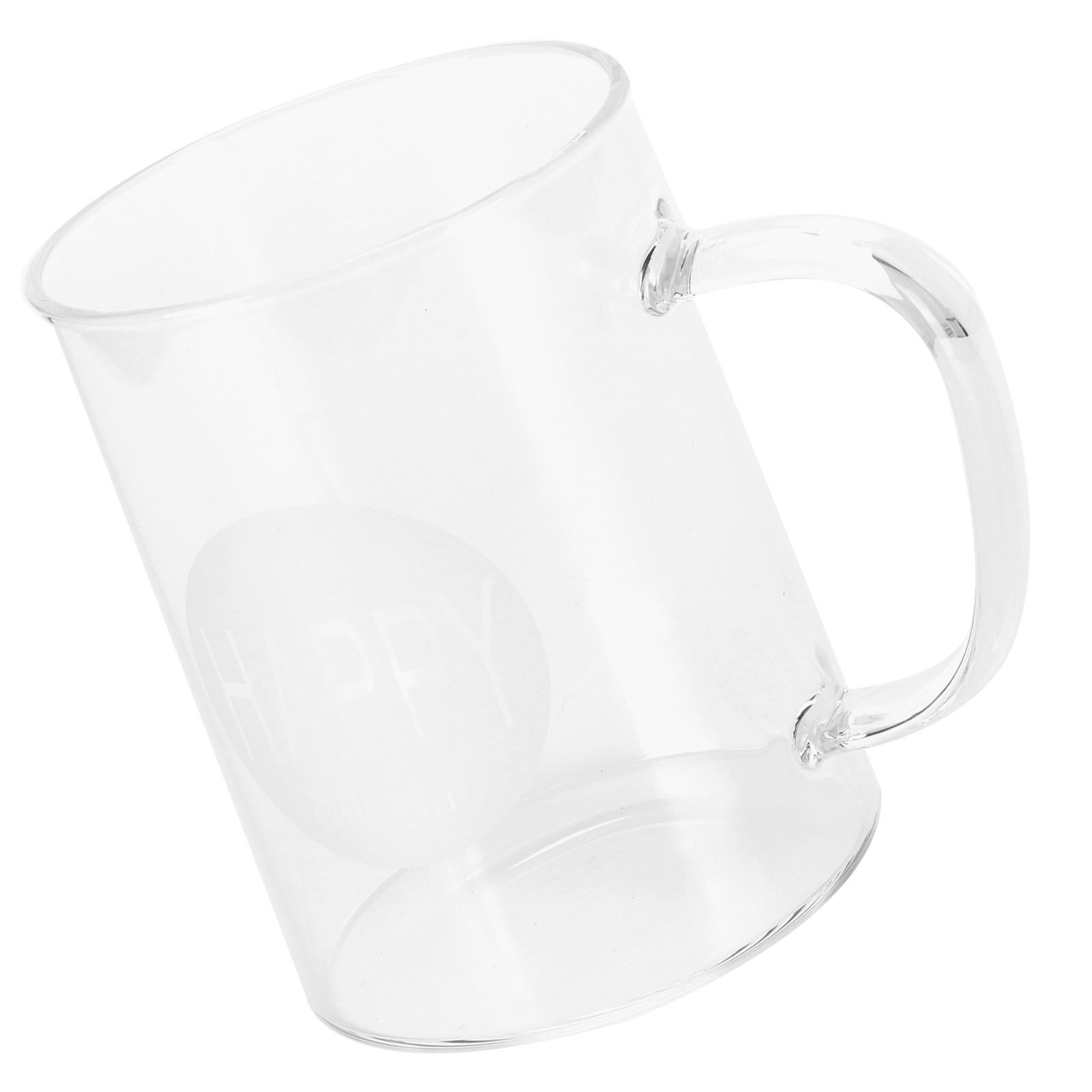 350ml Coffee Cup Transparent High Borosilicate Glass Mug with Handle for Milk Tea Beverage β image 4