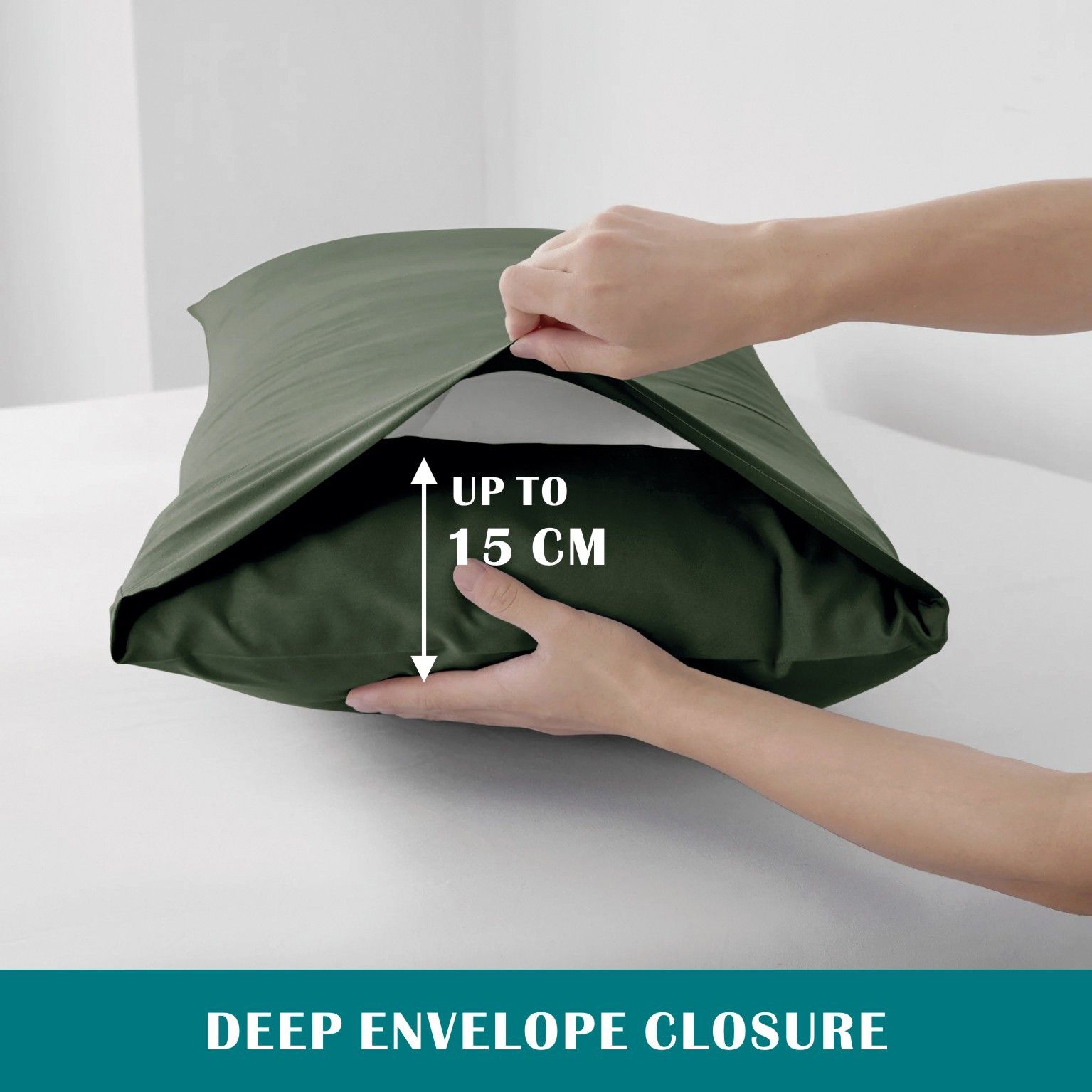 3 Piece Hotel Soft Microfiber Quilt Cover Set-2000TC Duvet/Donna Cover Set & Pillowcases -1 Quilt Cover Zipper Closure & 1 x Pillowcases-Breathable Bedding — image 5