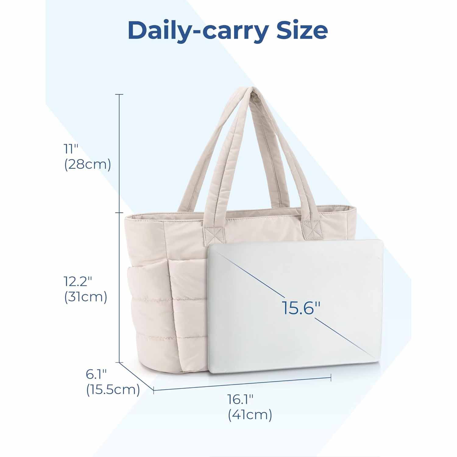 Light Purple Large Capacity Nylon Tote Bag for Women - Fashionable Travel Shoulder & Crossbody Handbag โ image 2