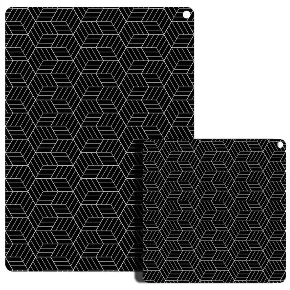 Anti-Slip Silicone Induction Cooktop Mat, 25x25cm, Heat Resistant, Black — image 4