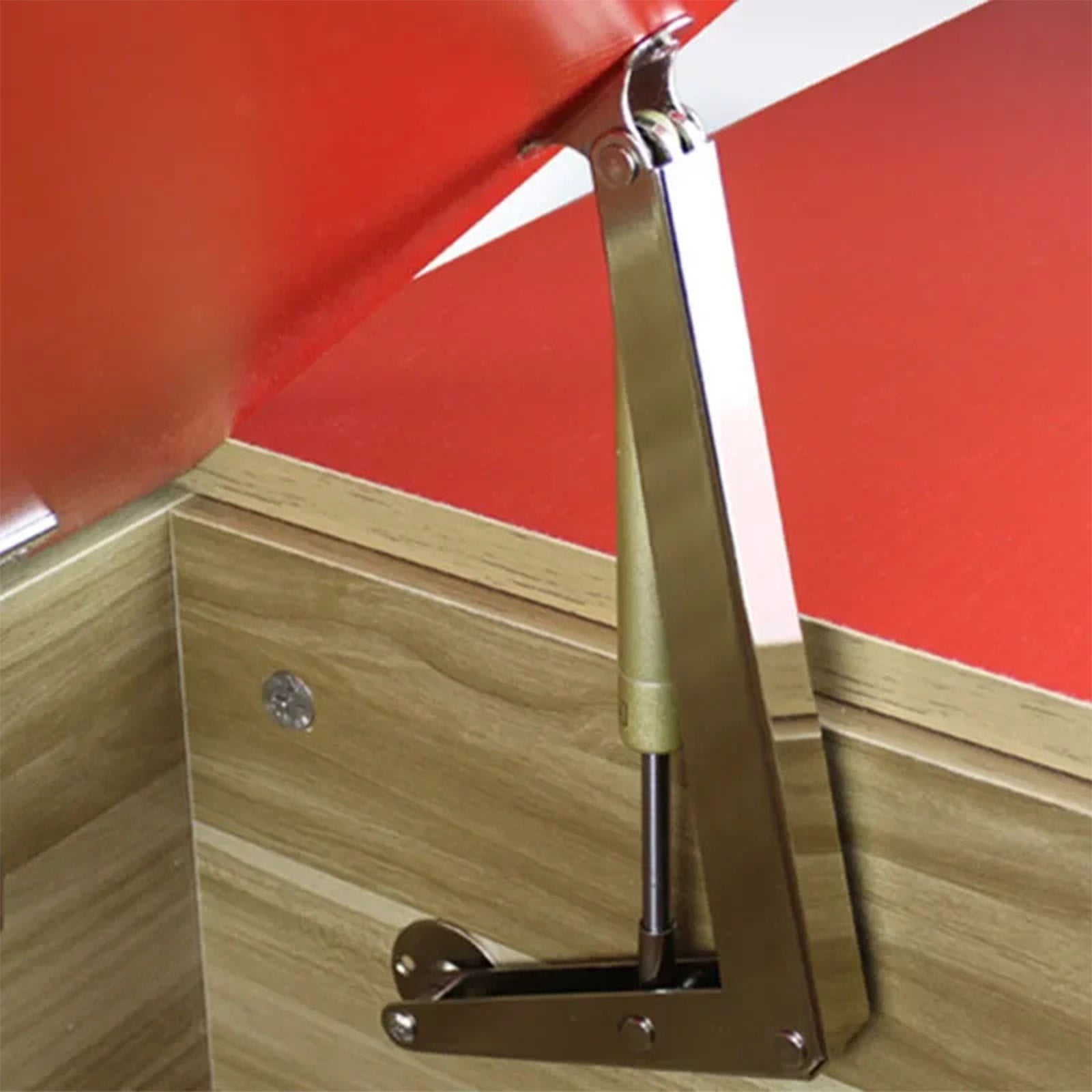 2PCS 100N Box Hinges Soft Close, Lid Support Hinge Soft Close Toy Box Hinges, Soft Close Hinges for Toy Box, Soft Close Cabinet Hinges and Slow Closing Lid โ image 5