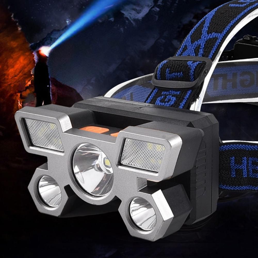 USB Rechargeable LED Headlamp with 4 Modes for Camping Fishing & Outdoor โ image 2