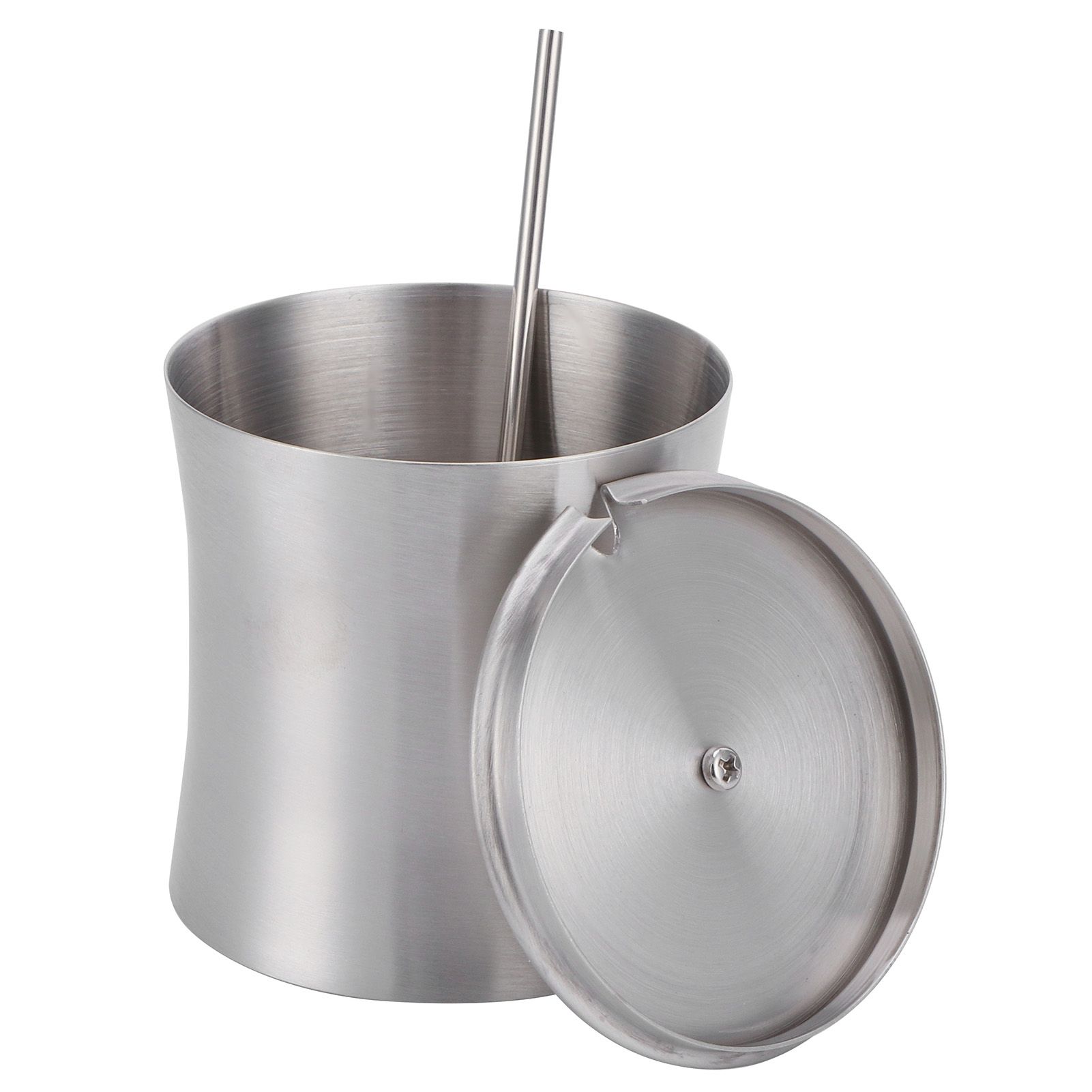 Stainless Steel Seasoning Pot Can Spice Condiment Bottle Pot Jar with Cover Spoon β image 4