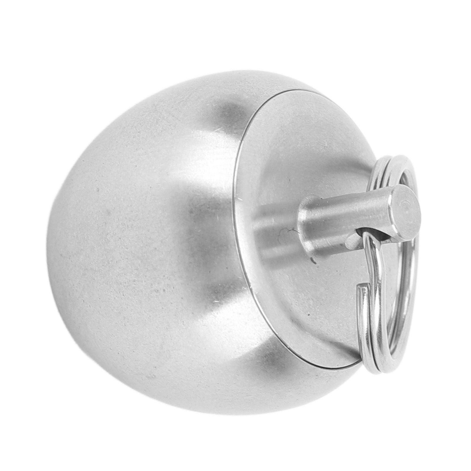 Portable Medicine Bottle Stainless Steel Mini Capsules Box Daily Medicine Container Case with Bead Chain for Outdoor Camping Travel — image 5