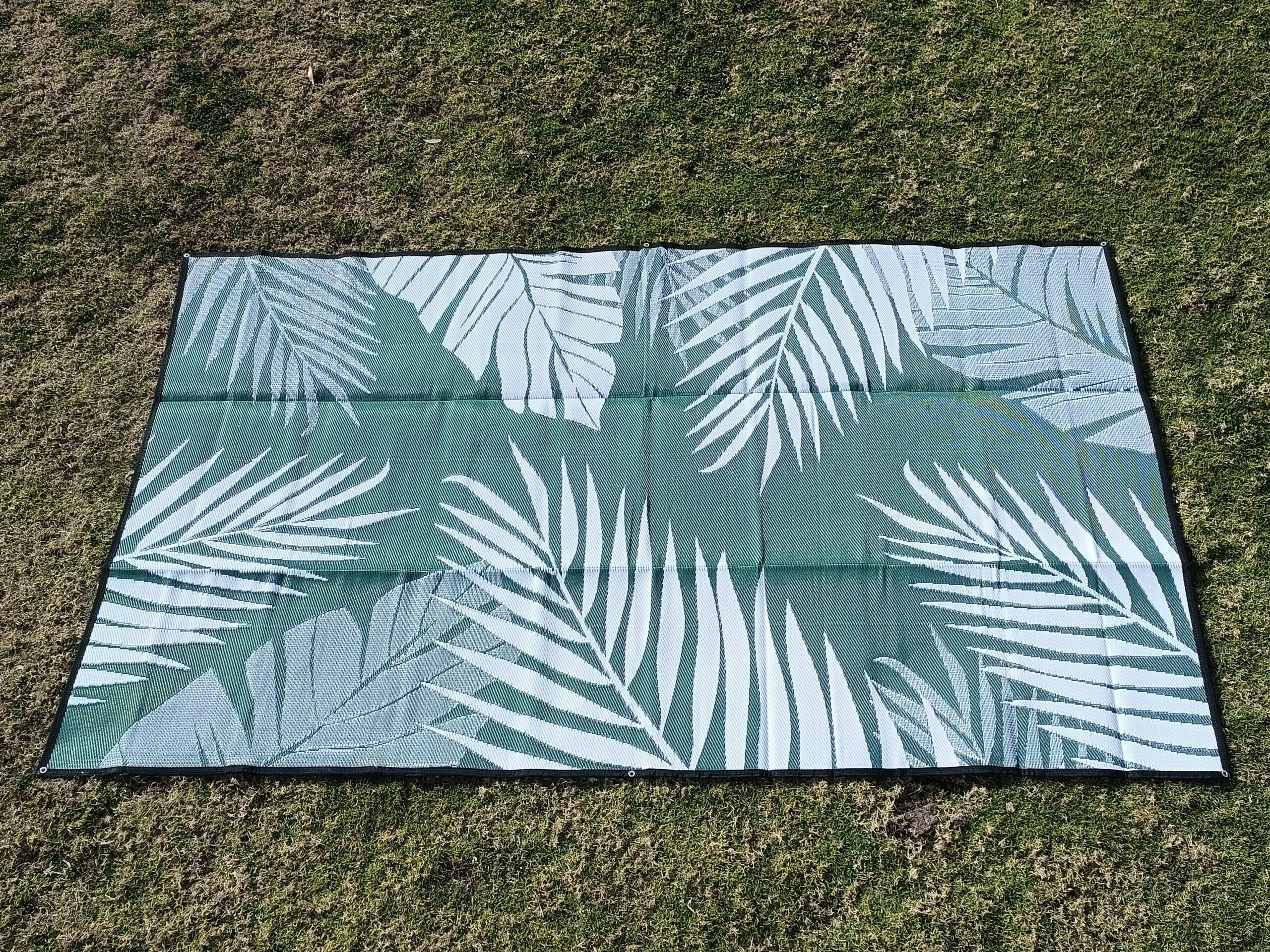 Tropical 6m x 2.4m recycled poly mat โ image 3