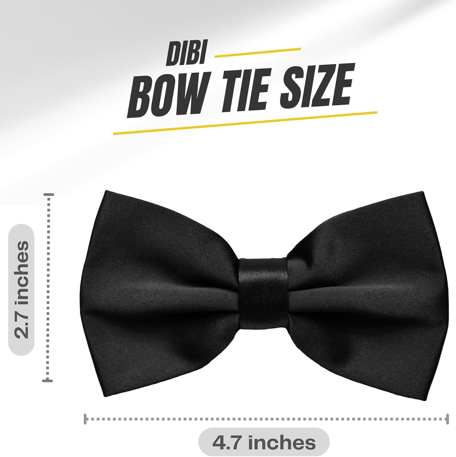 Adjustable Classic Pretied Bow Tie for Men, Women, and Boys - Men's Bowtie for Wedding, Costume Party and Formal Events — image 3