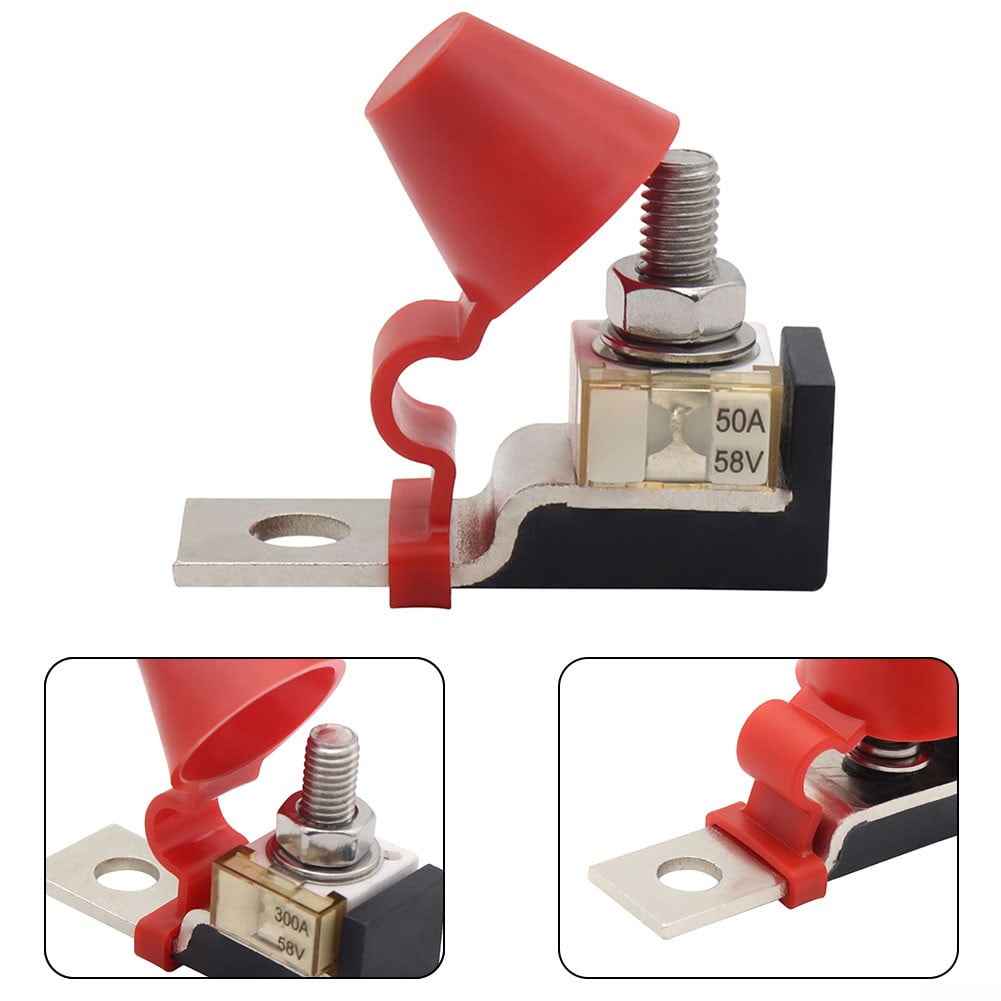 1set Universal 60-300A Battery Fuse Terminal Fuse Block Kit for Car Marine Boat 250A — image 4