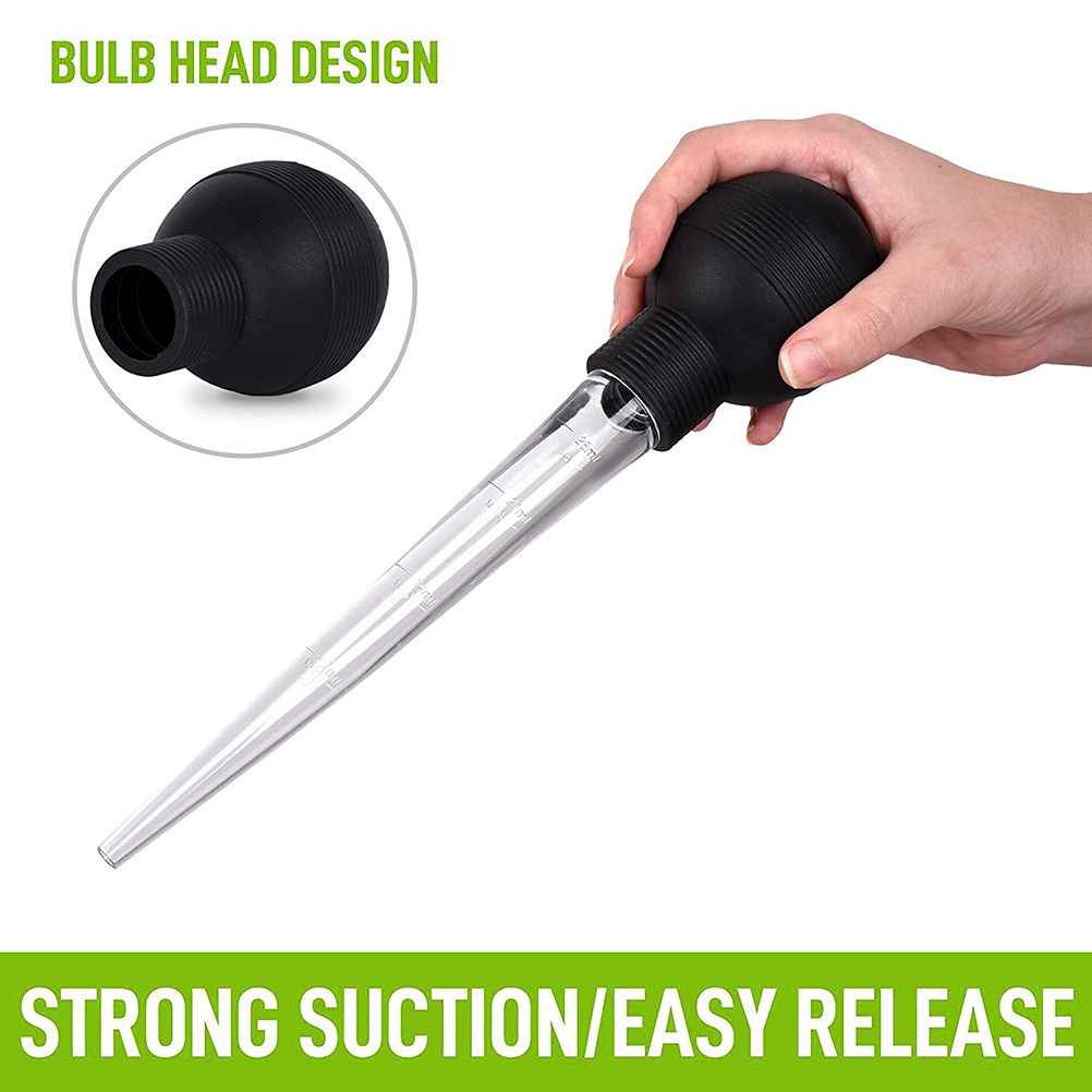Turkey Oil Dropper with Brush Chicken Barbecue Food Baster Barbecue Pipe Kitchen Cooking Gadgets — image 4