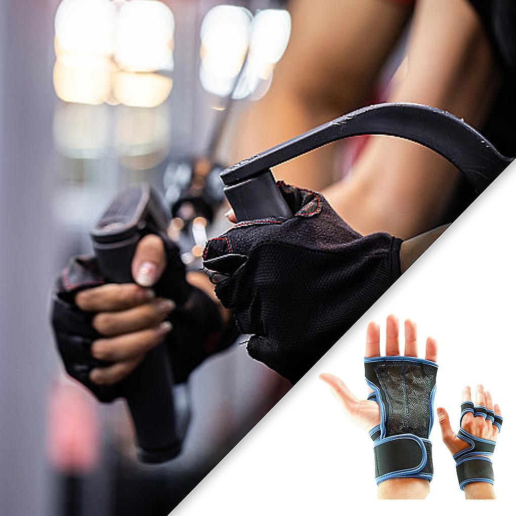 1 Pair Durable Weight Lifting Gloves For Intense Gym Sessions Gym Gloves Fitness Comfortable - Yellow XL โ image 2