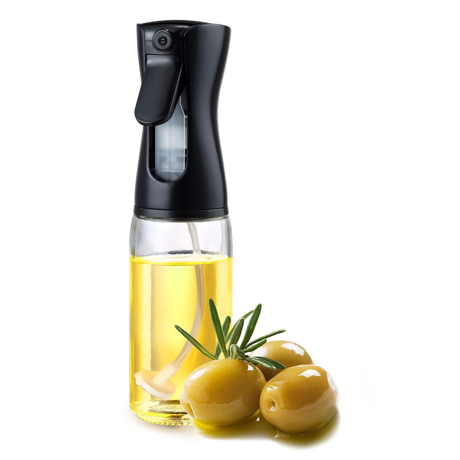 2PCS Oil Sprayer for cooking, Spray bottle, Dispenser Oil Mister-220ML Oil Spray Bottle for Air Fryer, Food-Grade — image 2