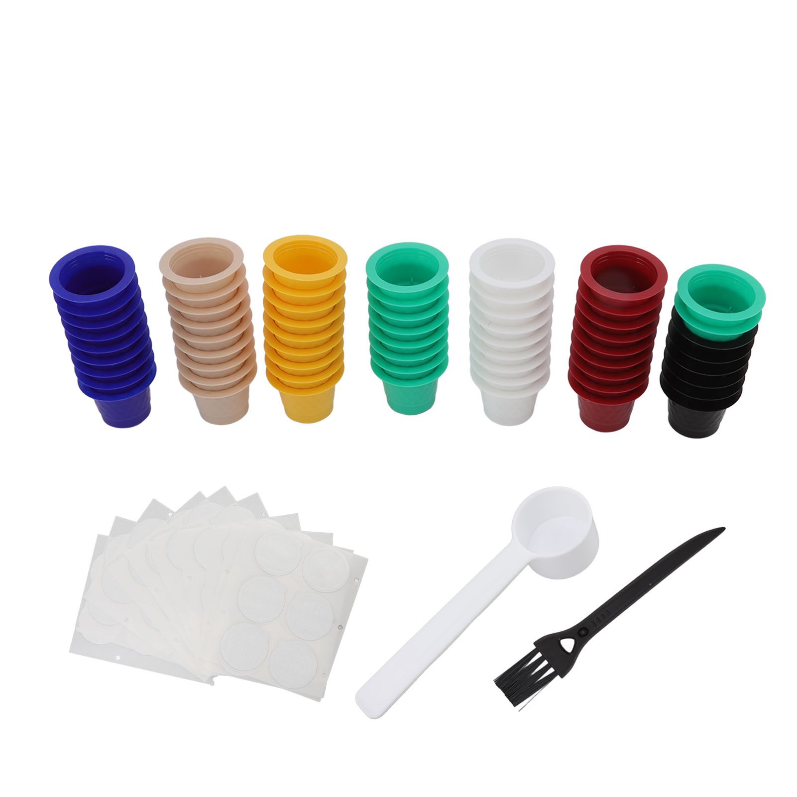 60Pcs Refillable Disposable Coffee Capsule Cup Coffee Capsule Filter Cup for Nespresso Cafe Milk Tea Shop — image 6